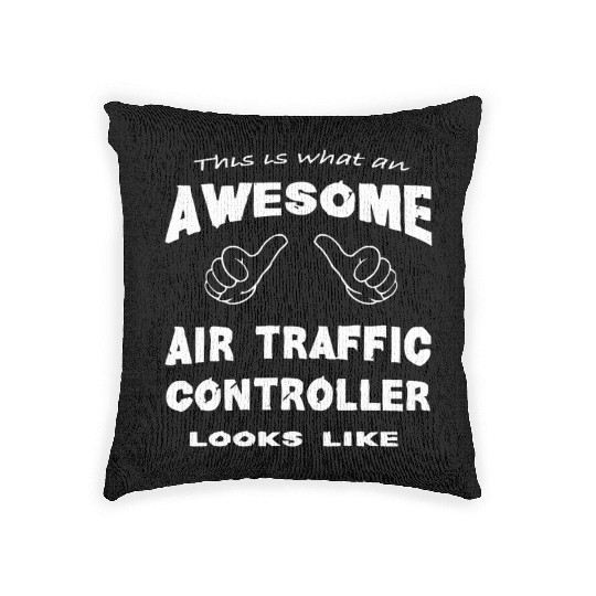 This is What an AWESOME Air Traffic Controller Woven Pillows