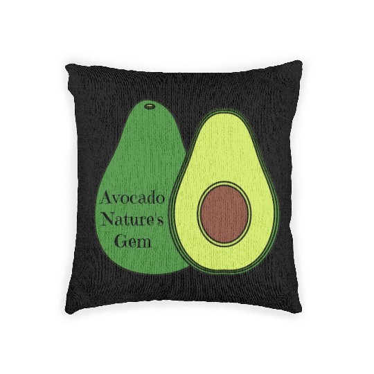 Avocado Nature s Gem Woven Pillows