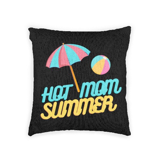 HOT MOM SUMMER Woven Pillows
