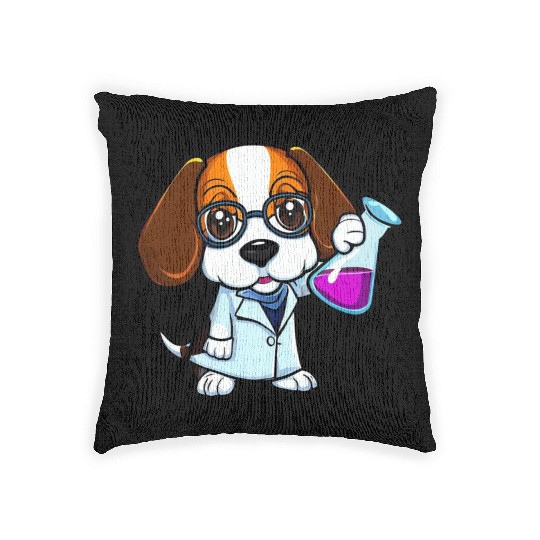 Beagle Puppy - Dexter Woven Pillows
