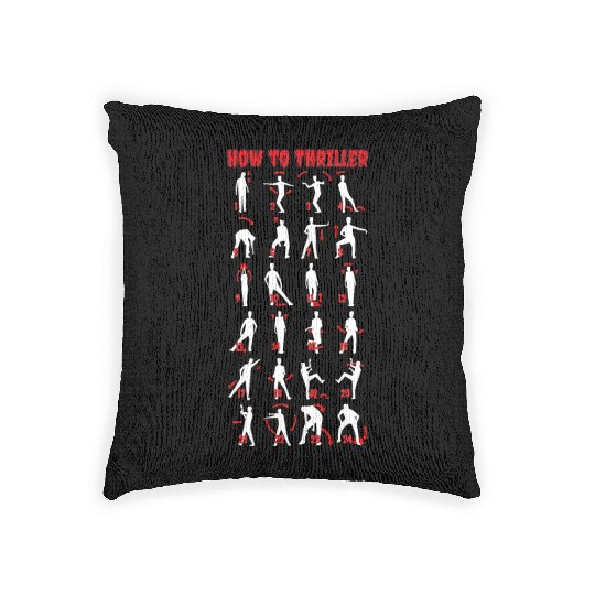 How To Thriller ( for Dark Colours) Woven Pillows