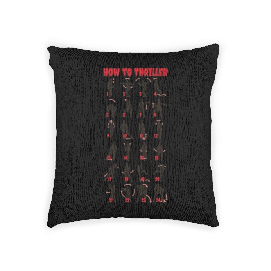 How To Thriller ( for Light Colous) Woven Pillows