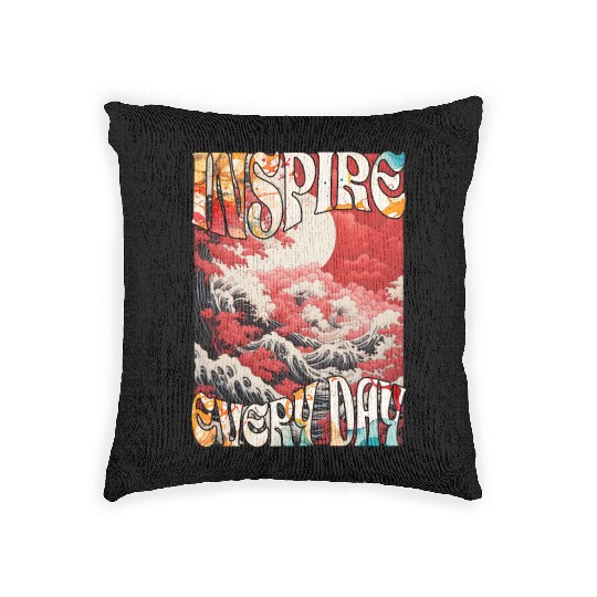 Positive Vibes Series 01: Inspire Every Day 2 Woven Pillows