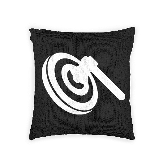 Axe Throwing Bullseye Target Hatchet Tomahawk Woven Pillows