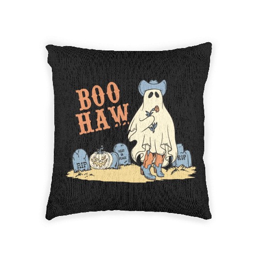 Bow Haw Rest In Peace Woven Pillows