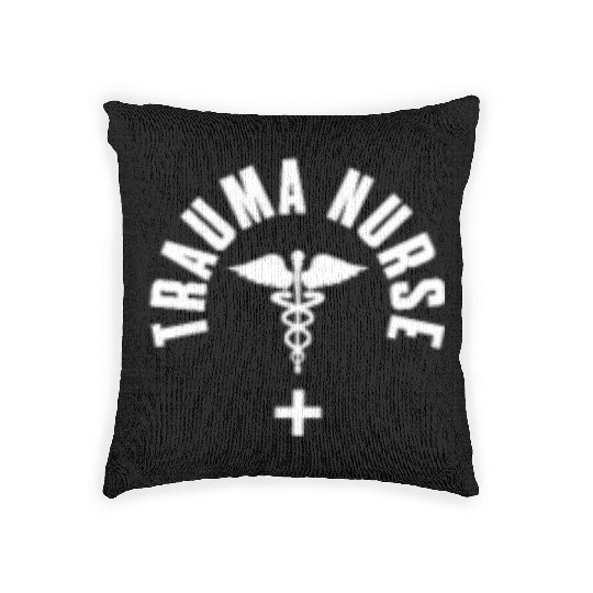 Trauma Nurse Pocket Wear Woven Pillows