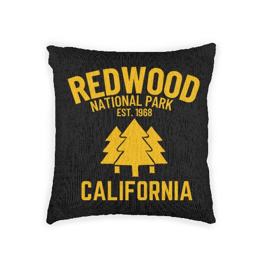 Redwood National Park Woven Pillows