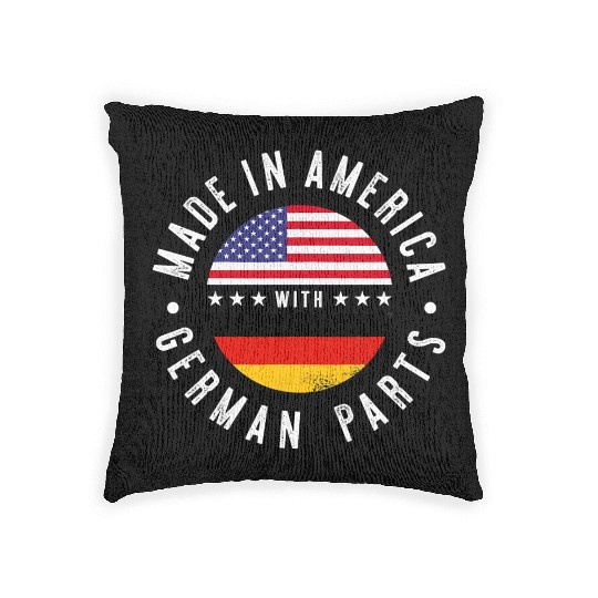 Made in America with German parts Germany pride T Woven Pillows