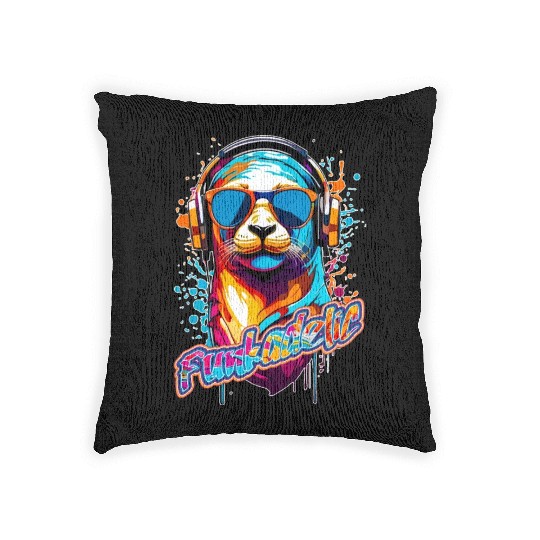 Funkadelic Seal Woven Pillows
