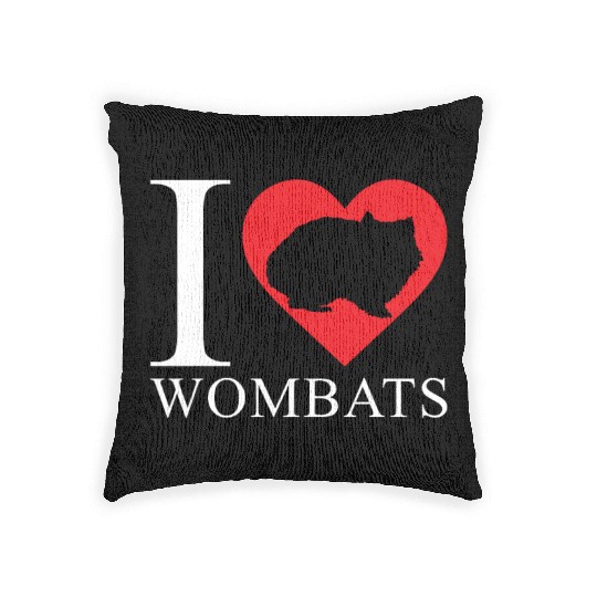 Wombat Love Woven Pillows