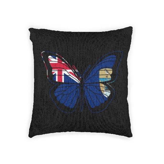 Saint Helena Butterfly Woven Pillows