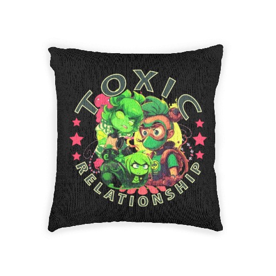toxic Woven Pillows
