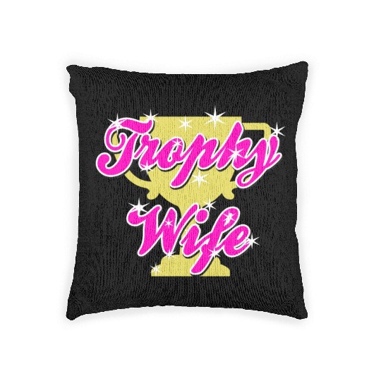 Trophy Wife Woven Pillows
