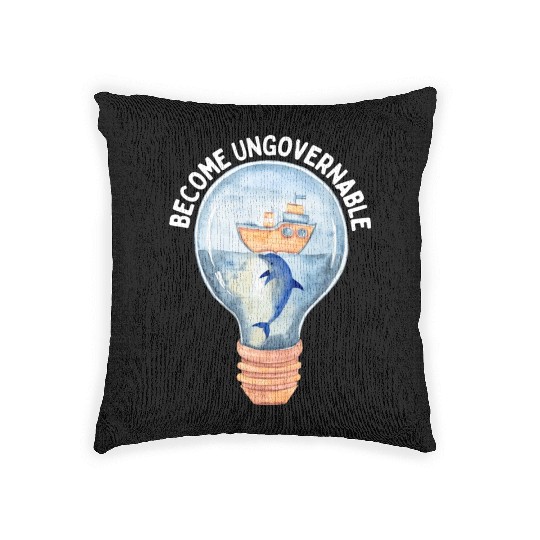 Become Ungovernable Cute Anarchist Save The Woven Pillows