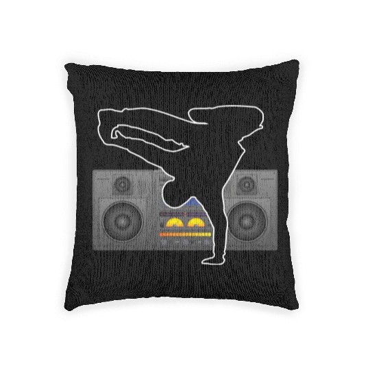 Breakdancer Hip Hop Street Dancer Gift Woven Pillows