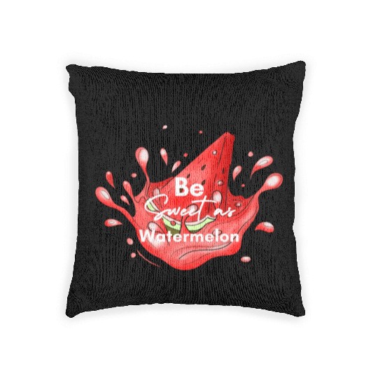 Be Sweet As Watermelon Woven Pillows