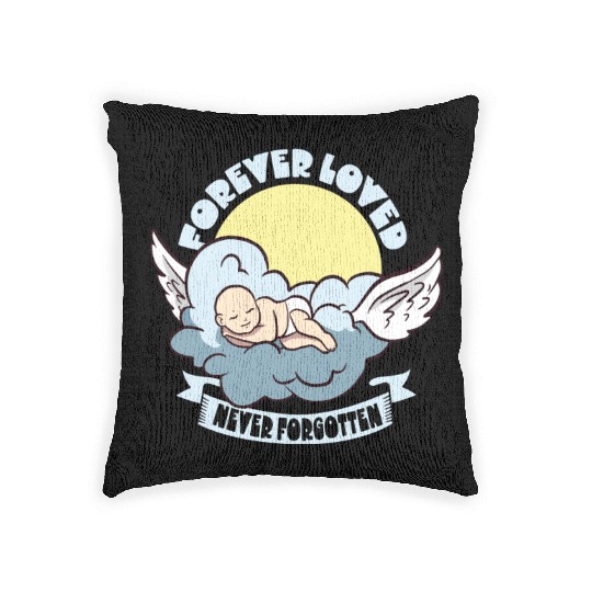 Infant Loss Miscarriage Awareness Pregnancy Loss Woven Pillows