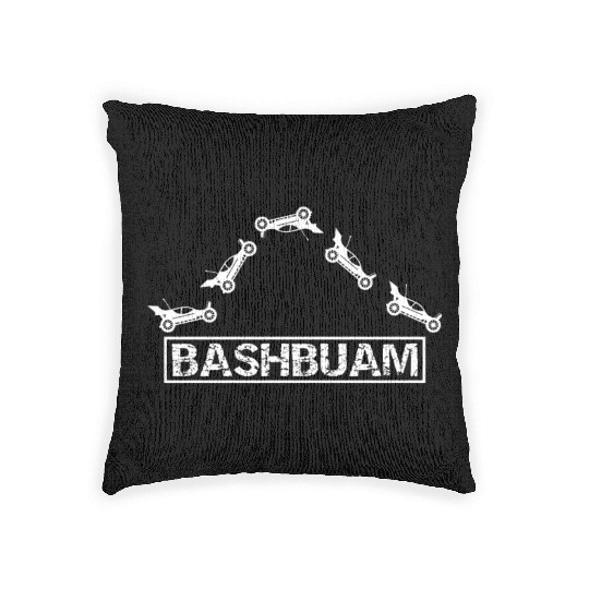 Natural Born RC car Driver Racer Remote Controlled Woven Pillows