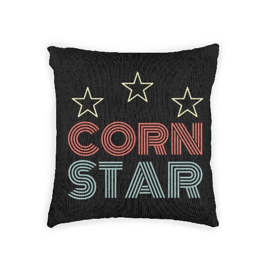 Corn Star Woven Pillows