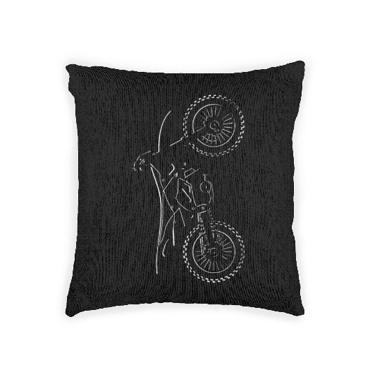 Dirt Bike Motocross Apparel - Dirt Bike Woven Pillows