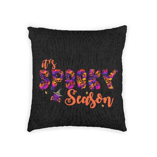 ITS SPOOKY SEASON Woven Pillows