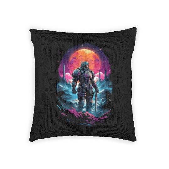 Astro Knight Woven Pillows
