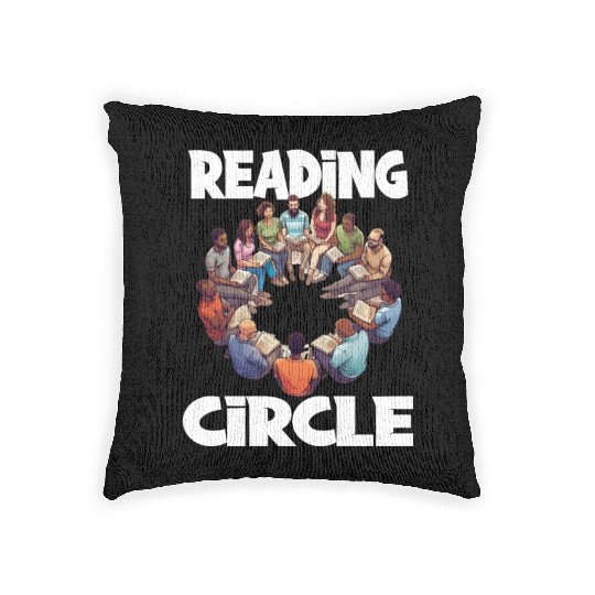 Reading Literature Reading Circle Buck Criticism Woven Pillows