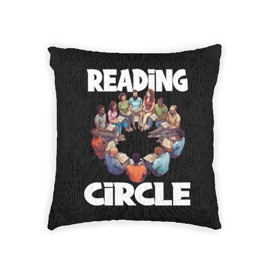 Reading Literature Reading Circle Buck Criticism Woven Pillows