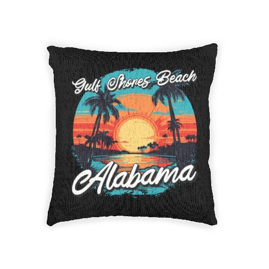 Surfing-Sailing Camping-Hiking-swimming fun Woven Pillows