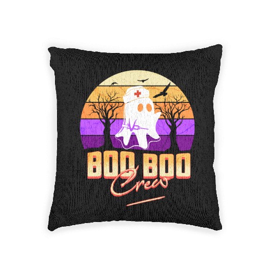 Boo Boo Crew Woven Pillows