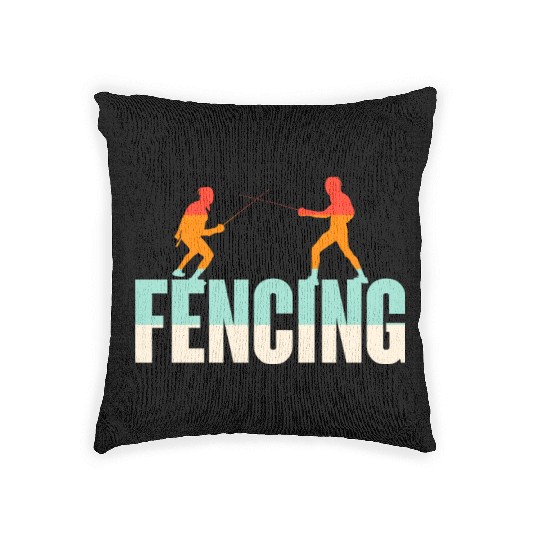 Fencing Woven Pillows