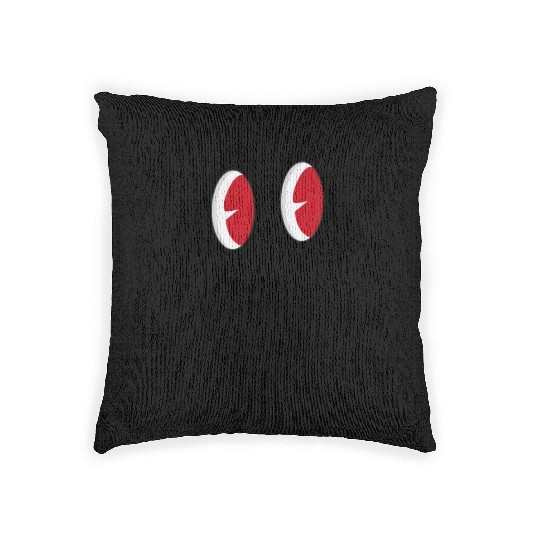Cute Inlove Ghost Face Woven Pillows