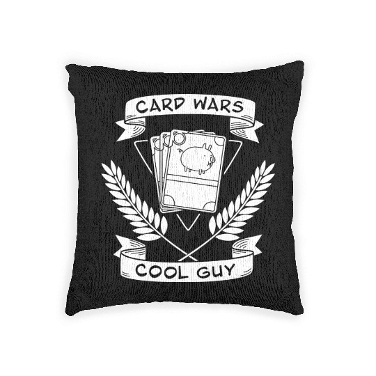 Adventure Time Card Wars Woven Pillows