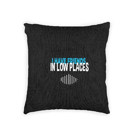 Funny Friends Design For Friendship Day Woven Pillows