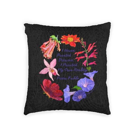 Frida Kahlo I Never Painted Dreams I Painted My Woven Pillows