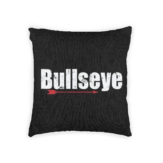 Bullseye Archery Woven Pillows