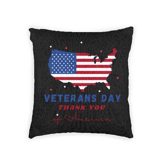 The Origins of Veterans Day Woven Pillows