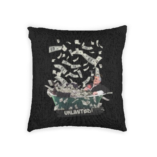 Unlimited Money Woven Pillows