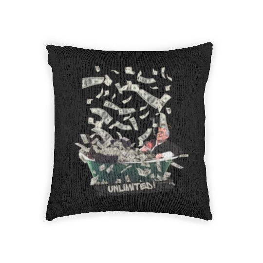 Unlimited Money Woven Pillows