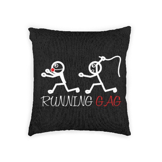 BDSM Running GAG Woven Pillows