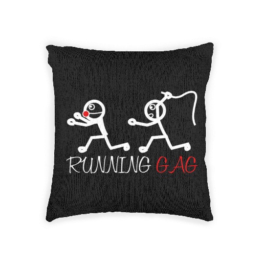 BDSM Running GAG Woven Pillows