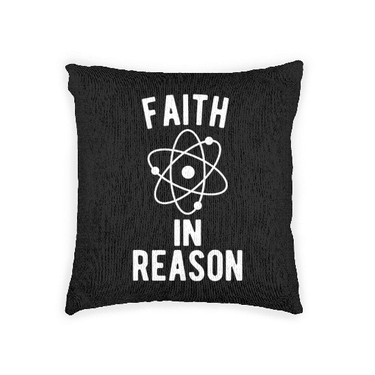 Atheist Atheism Anti Religion Securalism God Sucks Woven Pillows
