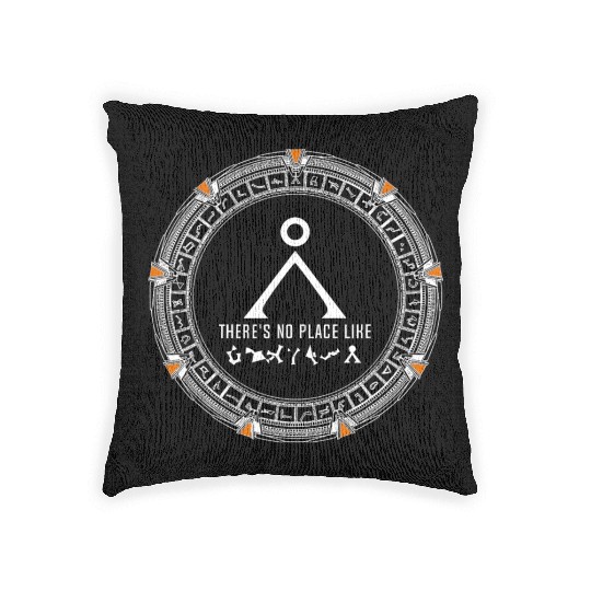 Stargate No Place Like Home Gate Adult Woven Pillows