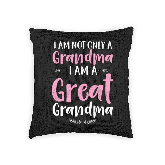 Great Grandma Grandmother Appreciation Lovely Woven Pillows