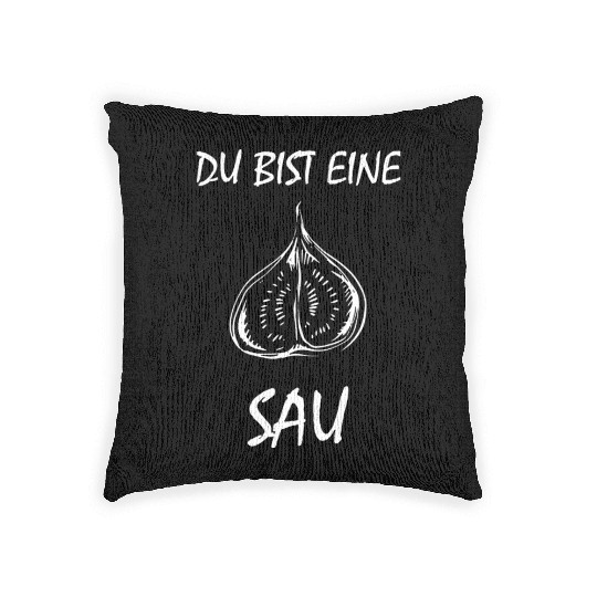 Fig Plant Fruit Gift Gifts Woven Pillows