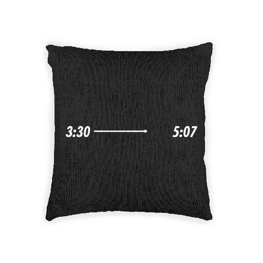 Frank Ocean Nights Beat Switch Time Stamp Woven Pillows