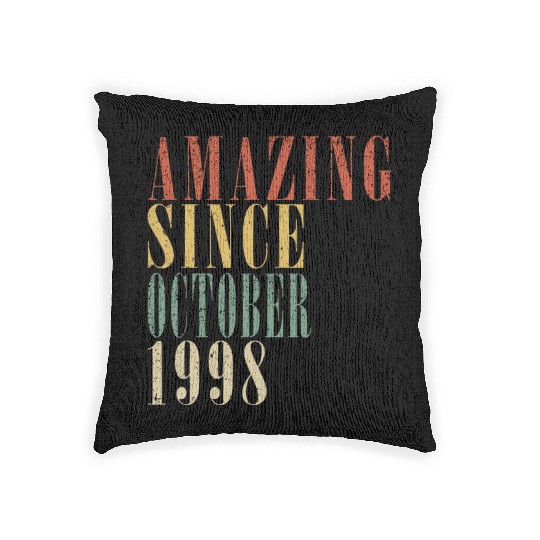 october 1998 Anniversary october 1998 october Woven Pillows