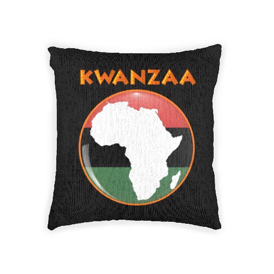 Embracing African Culture and Black History. Woven Pillows