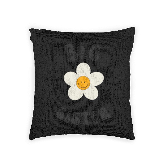 Big sister design Woven Pillows