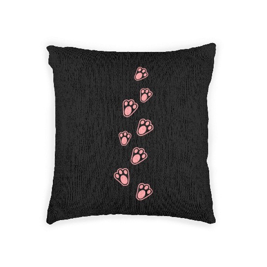 Kids Easter Bunny in Your Pocket Woven Pillows